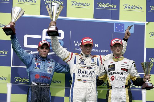 Podium Race1 GP2